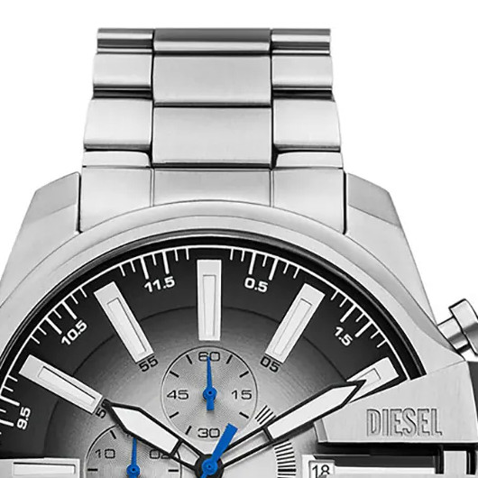 Diesel DZ4686 Mega Chief Slim Stainless Steel 50mm - zegarek męski 3