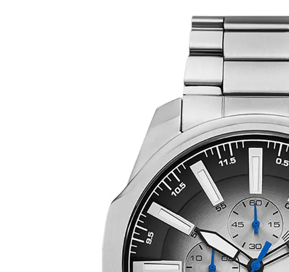 Diesel DZ4686 Mega Chief Slim Stainless Steel 50mm - zegarek męski 4