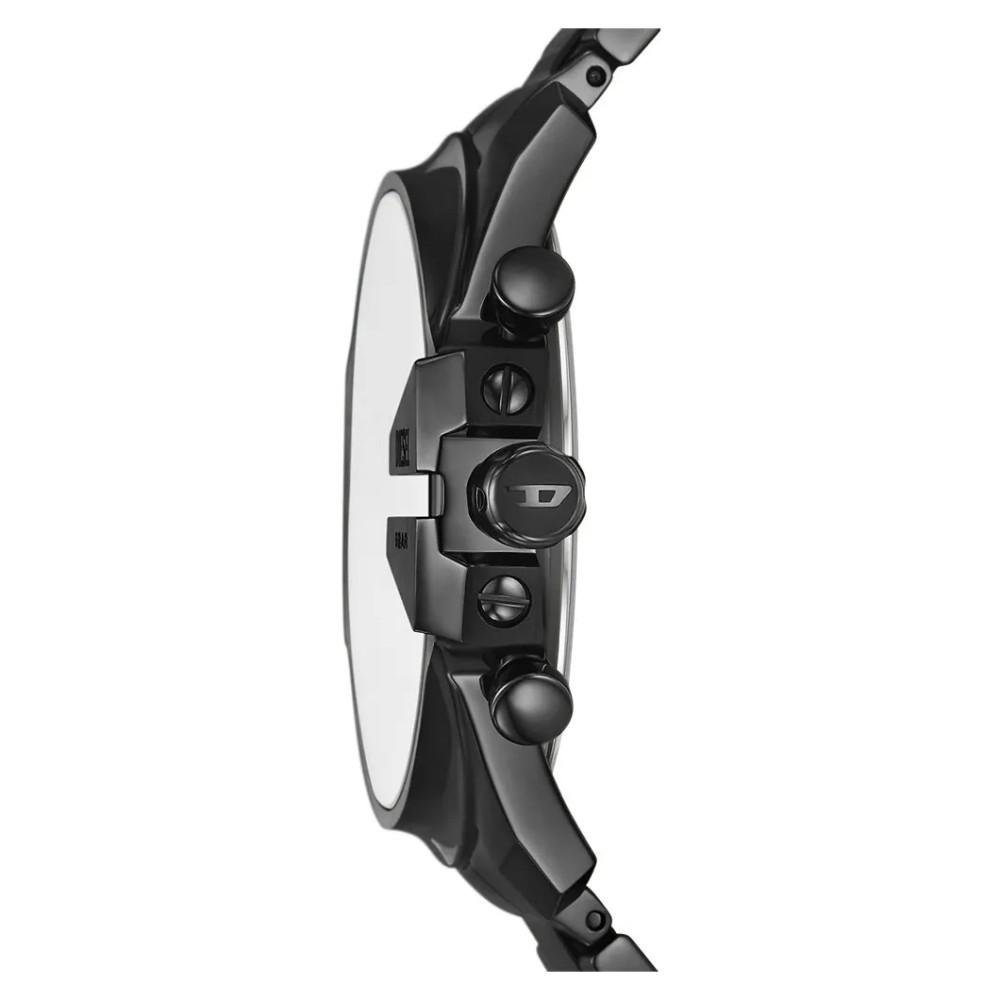 Diesel DZ4689 Mega Chief Slim Black Stainless Steel 50mm - zegarek męski 7