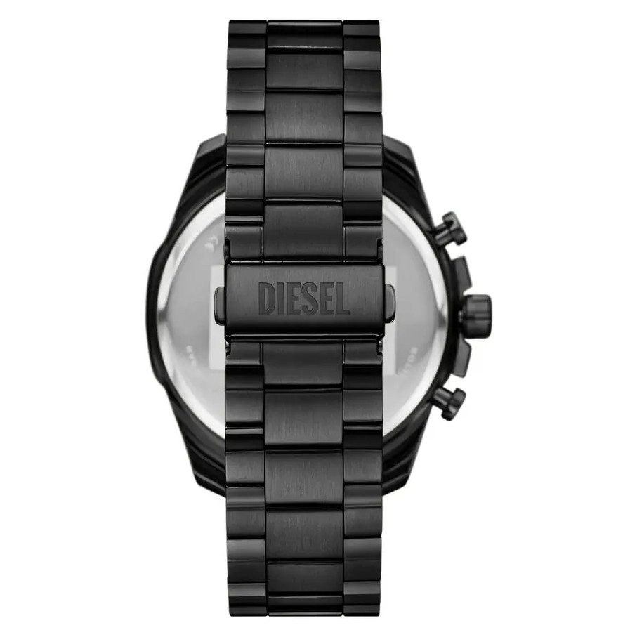 Diesel DZ4689 Mega Chief Slim Black Stainless Steel 50mm - zegarek męski 8