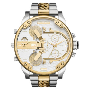 Diesel DZ7486 Bicolor Stainless Steel 53mm - zegarek męski
