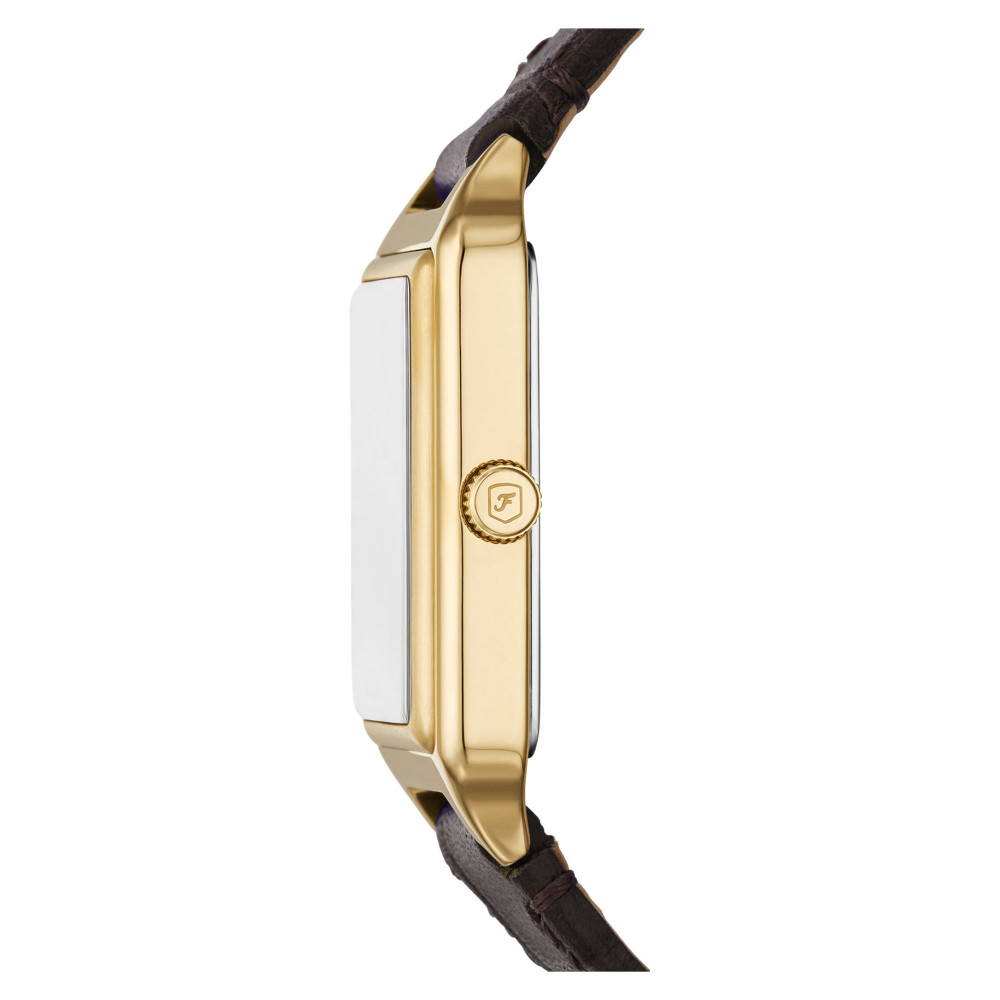 Fossil ES5367 RAQUEL Brown Leather Strap 23mm - zegarek damski 7