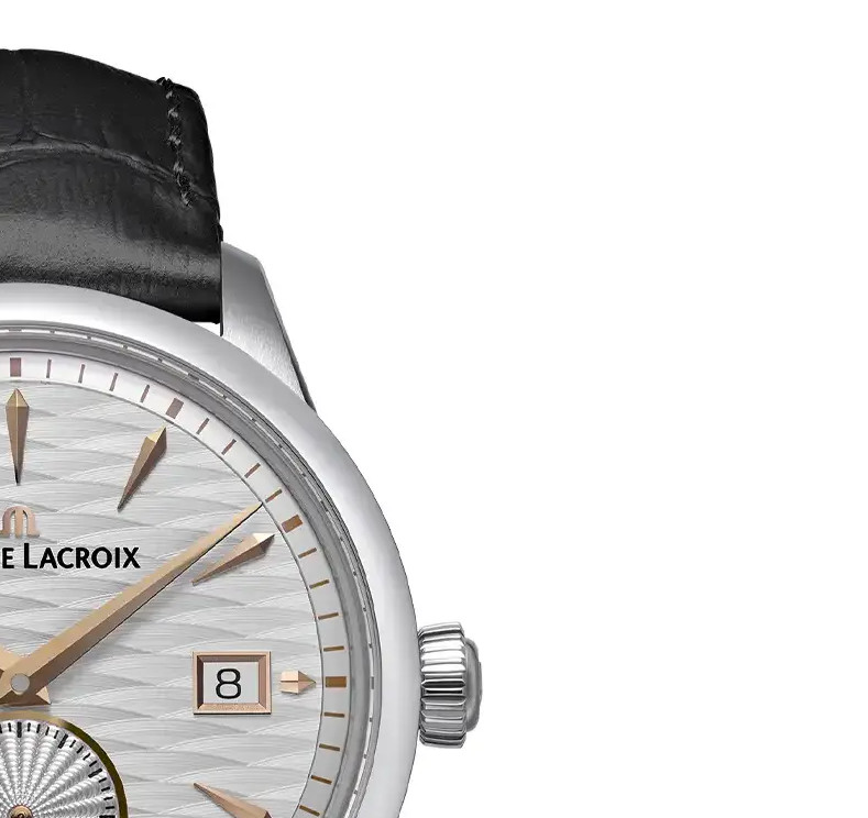 Maurice Lacroix 1975 Legacy 756207-SS001-130-2 limitowana edycja - zegarek męski 5
