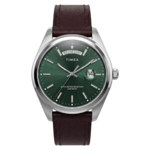 Timex TWG068800 Day-Date 41mm Leather Strap Set - zegarek męski
