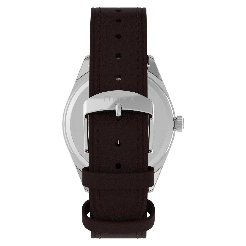Timex TWG068800 Day-Date 41mm Leather Strap Set - zegarek męski 8