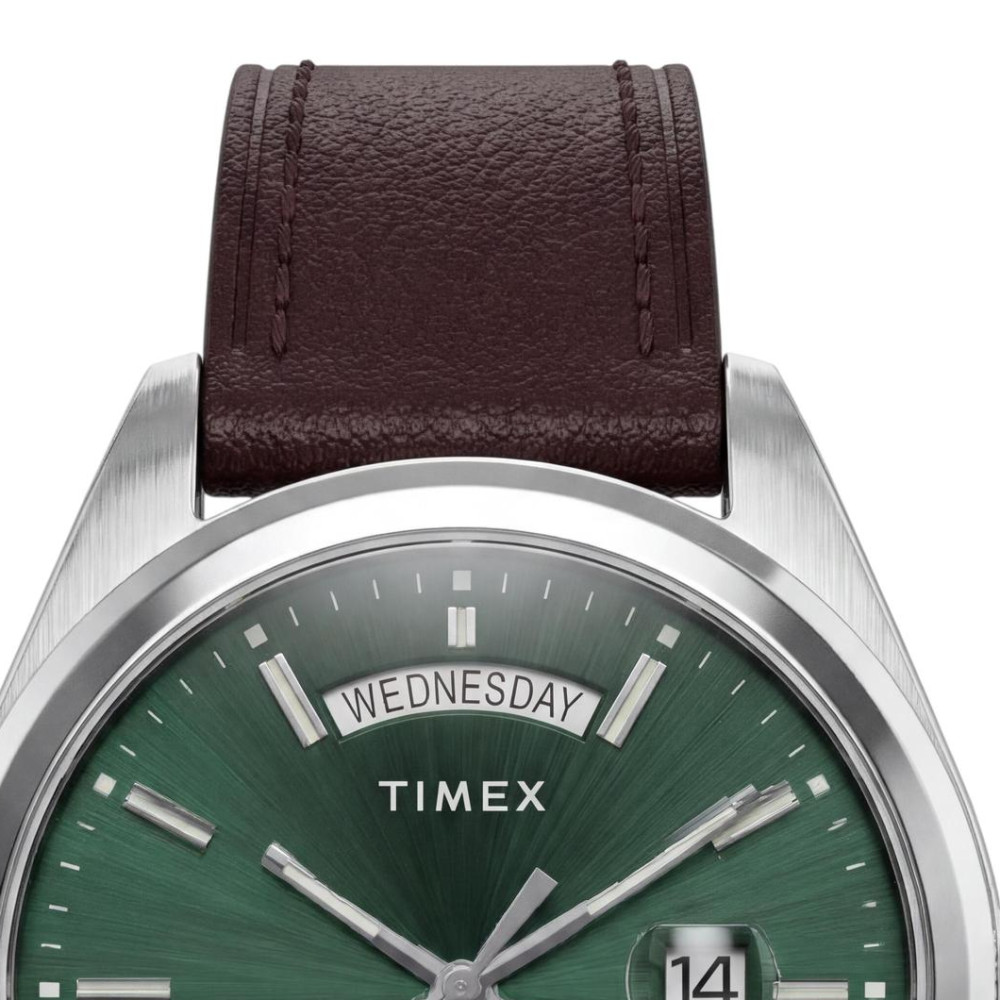Timex TWG068800 Day-Date 41mm Leather Strap Set - zegarek męski 3