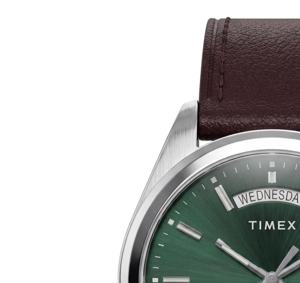 Timex TWG068800 Day-Date 41mm Leather Strap Set - zegarek męski 4