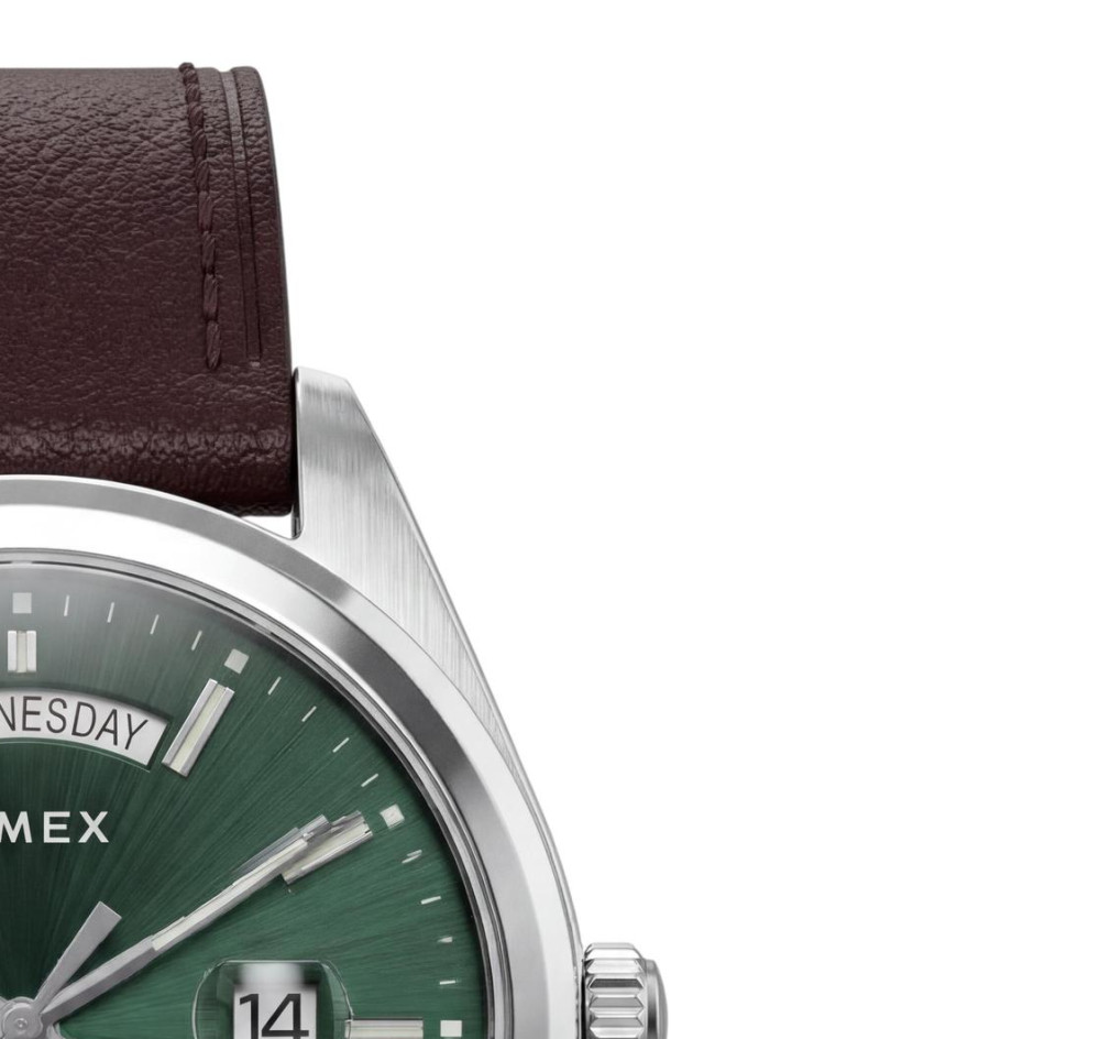Timex TWG068800 Day-Date 41mm Leather Strap Set - zegarek męski 5