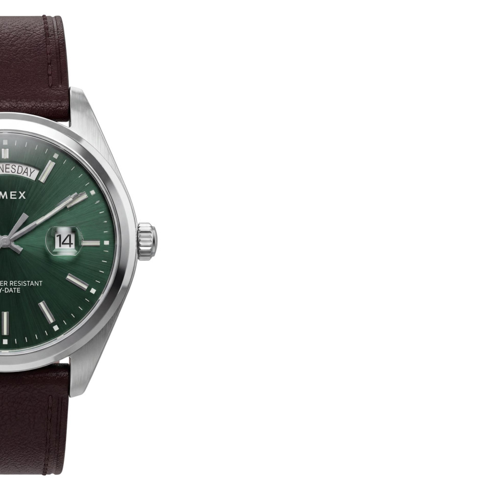 Timex TWG068800 Day-Date 41mm Leather Strap Set - zegarek męski 6