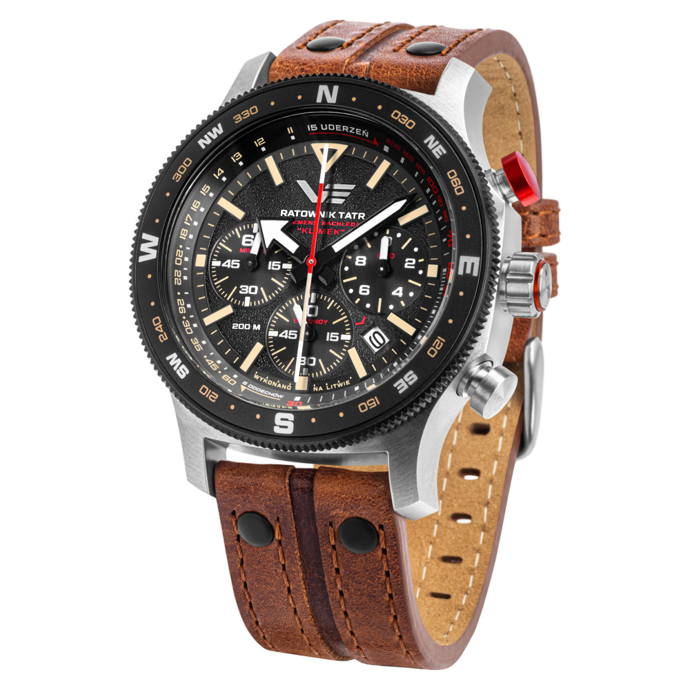 Vostok Europe 6S20-598ES16 Expedition 48mm Ratownik Tatr Klemens Klimek Bachleda Limited Edition - [ - zegarek męski 1