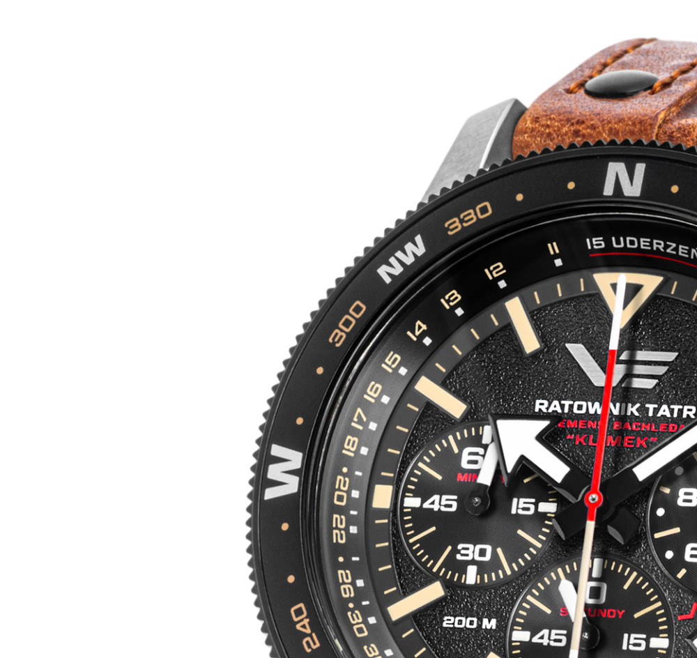 Vostok Europe 6S20-598ES16 Expedition 48mm Ratownik Tatr Klemens Klimek Bachleda Limited Edition - [ - zegarek męski 4