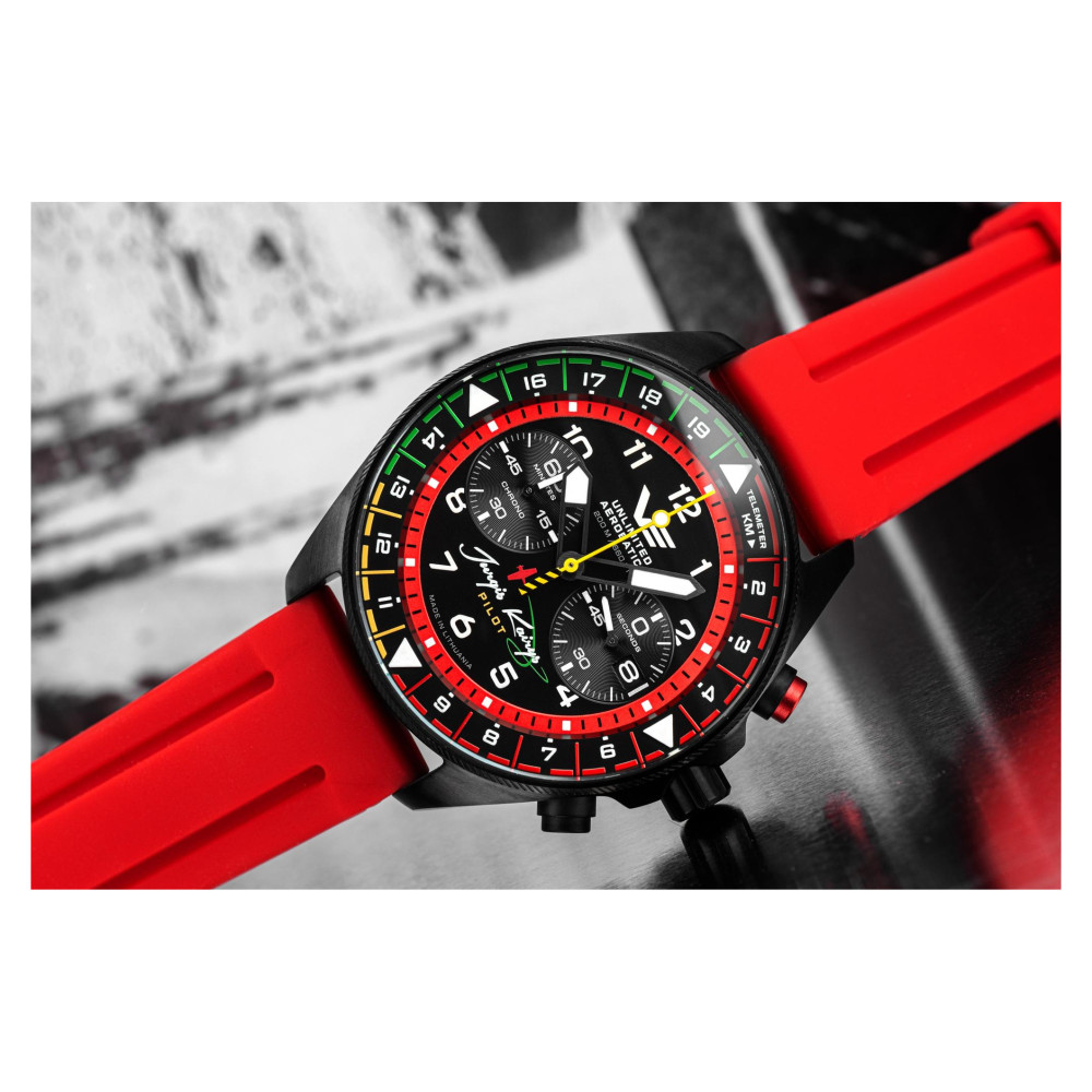 Vostok Europe 6S21-326C794 Jurgis Kairys Unlimited Aerobatics Edition 2026 - zegarek męski 9