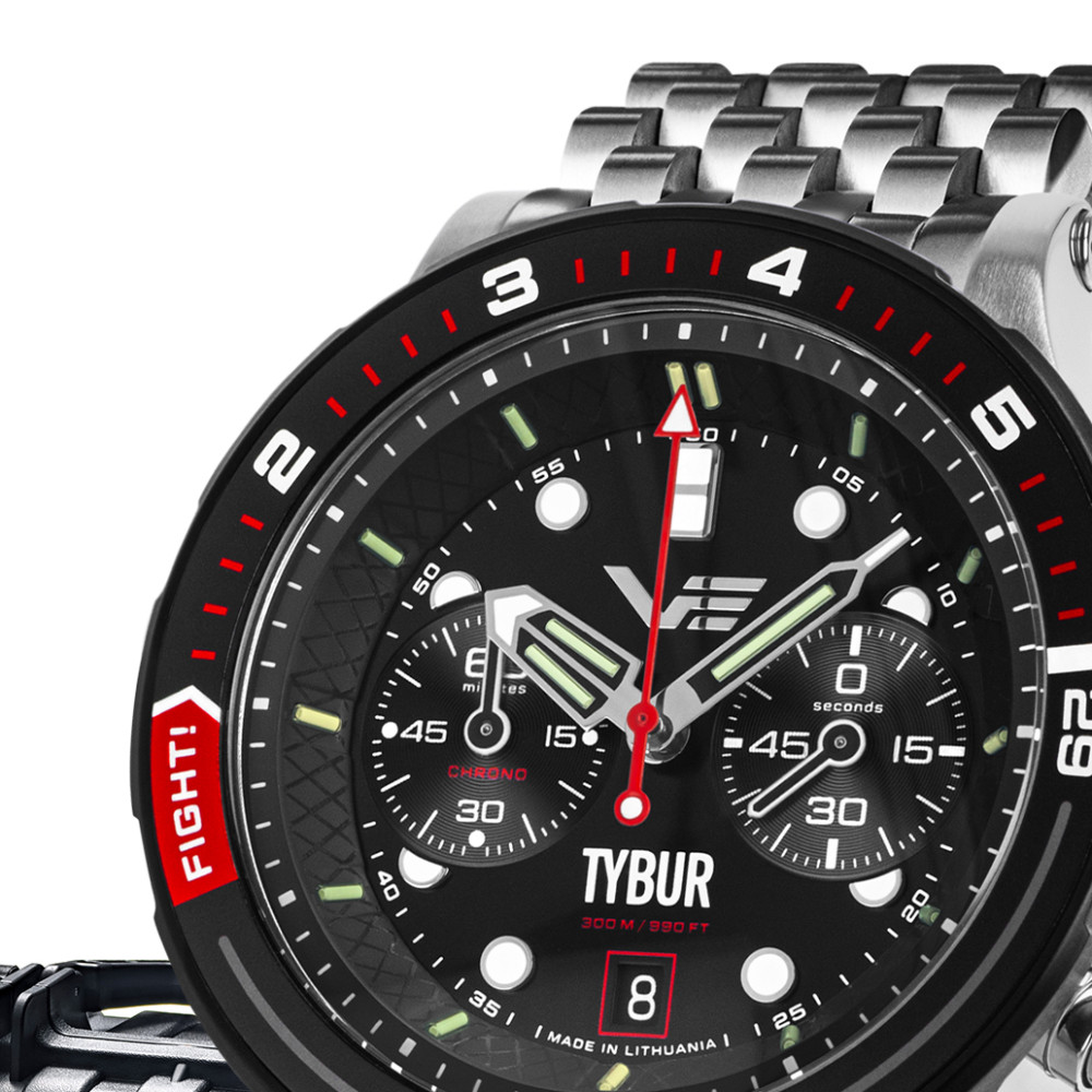 Vostok Europe 6S21-511ES14B Batiscafos Chrono Marcin Tybura Tybur Limited Edition 2026 - zegarek męski 3