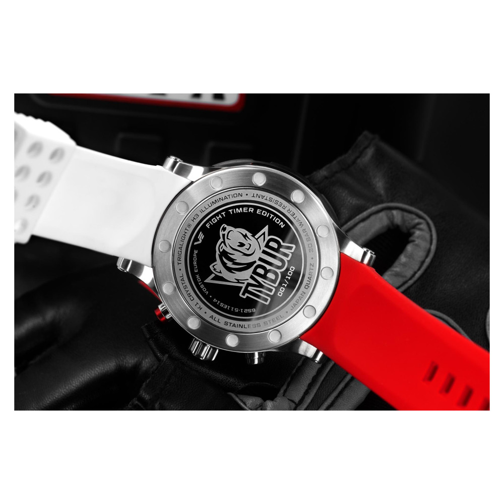 Vostok Europe 6S21-511ES14B Batiscafos Chrono Marcin Tybura Tybur Limited Edition 2026 - zegarek męski 10