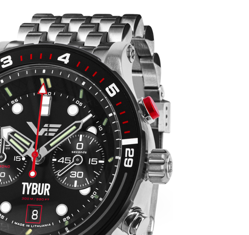 Vostok Europe 6S21-511ES14B Batiscafos Chrono Marcin Tybura Tybur Limited Edition 2026 - zegarek męski 5