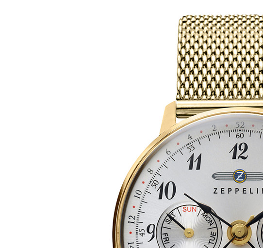 Zeppelin 7039M-1 LZ129 Hindenburg Quartz - zegarek damski 4
