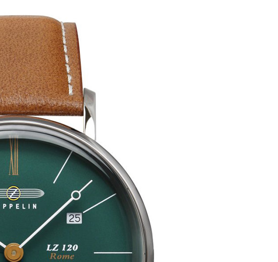 Zeppelin 7138-3 LZ120 Rome Quartz - zegarek męski 5