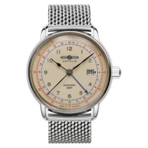 Zeppelin 7668M-5 LZ126 Los Angeles Automatic Dual Time - zegarek męski