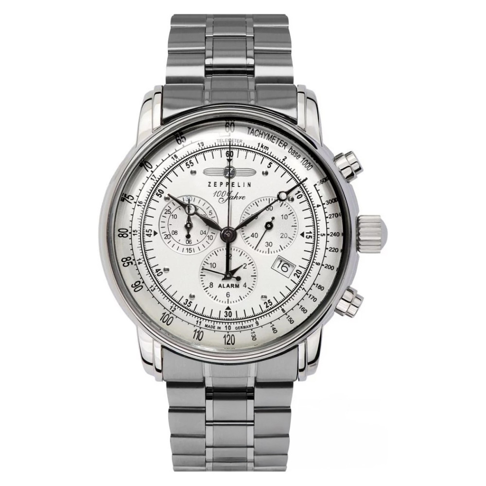 Zeppelin 7680MB1 100 Years Zeppelin Quartz Chrono - zegarek męski 1
