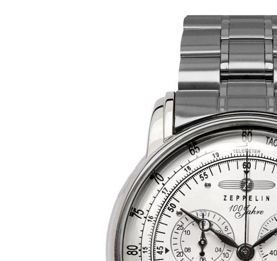 Zeppelin 7680MB1 100 Years Zeppelin Quartz Chrono - zegarek męski 4