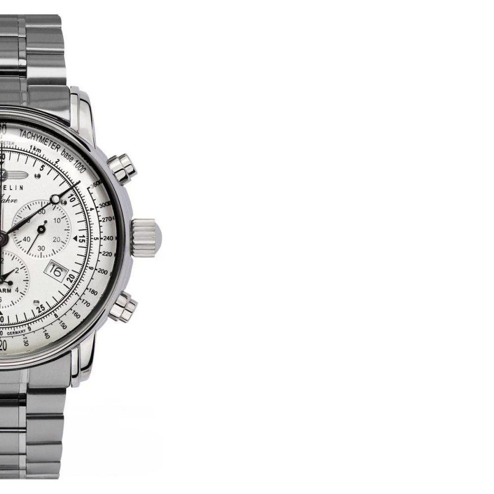 Zeppelin 7680MB1 100 Years Zeppelin Quartz Chrono - zegarek męski 6