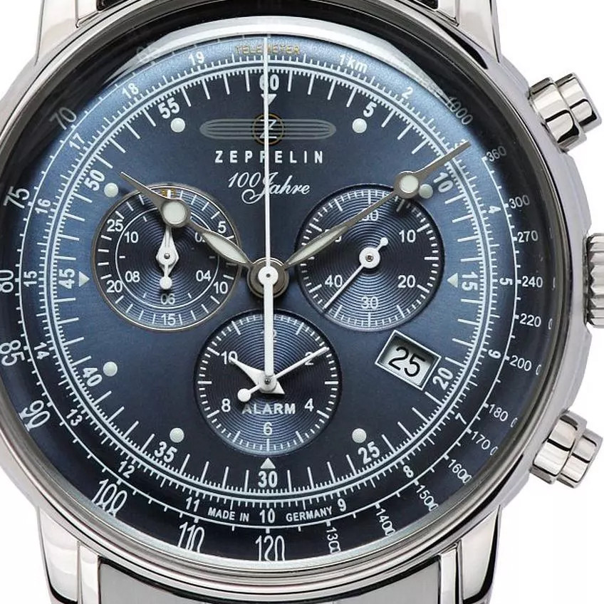 Zeppelin 7680MB3 100 Years Zeppelin Quartz Chrono - zegarek męski 2