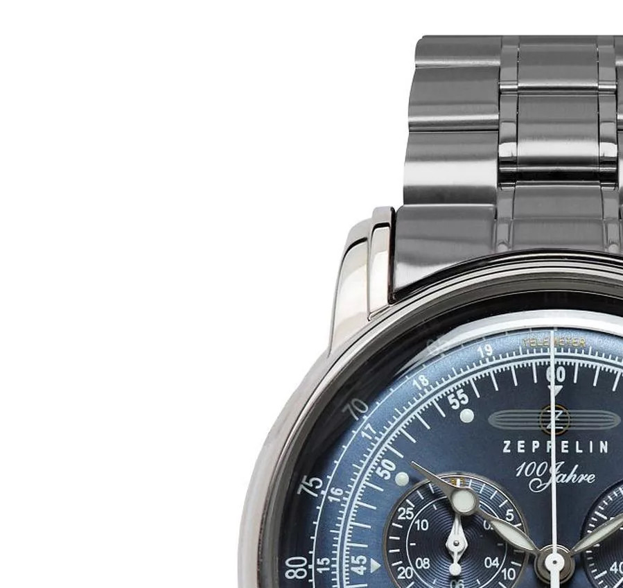 Zeppelin 7680MB3 100 Years Zeppelin Quartz Chrono - zegarek męski 4
