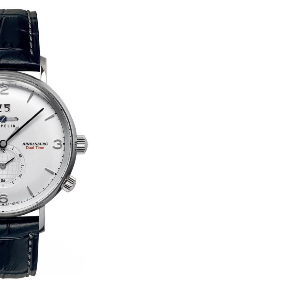 Zeppelin 80441 Hindenburg Quartz Dual-Time Big-Date - zegarek męski 6