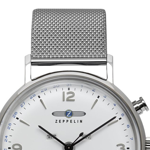 Zeppelin 8076M-1 LZ129 Hindenburg Quartz Moonphase - zegarek męski 3