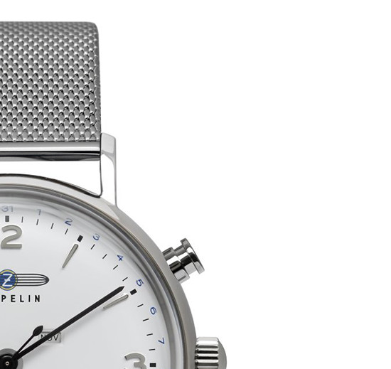 Zeppelin 8076M-1 LZ129 Hindenburg Quartz Moonphase - zegarek męski 5