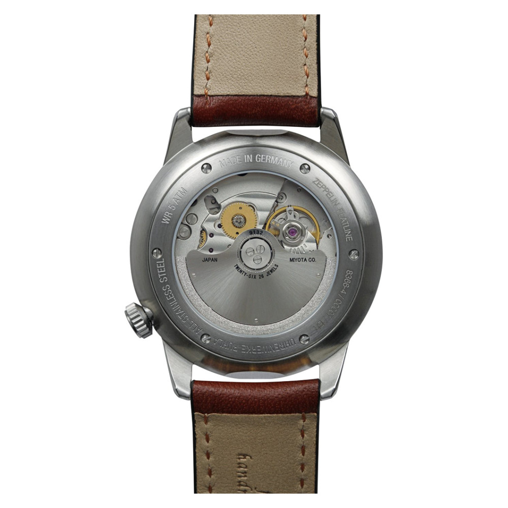 Zeppelin 8366-4 Flatline Automatic - zegarek męski 7