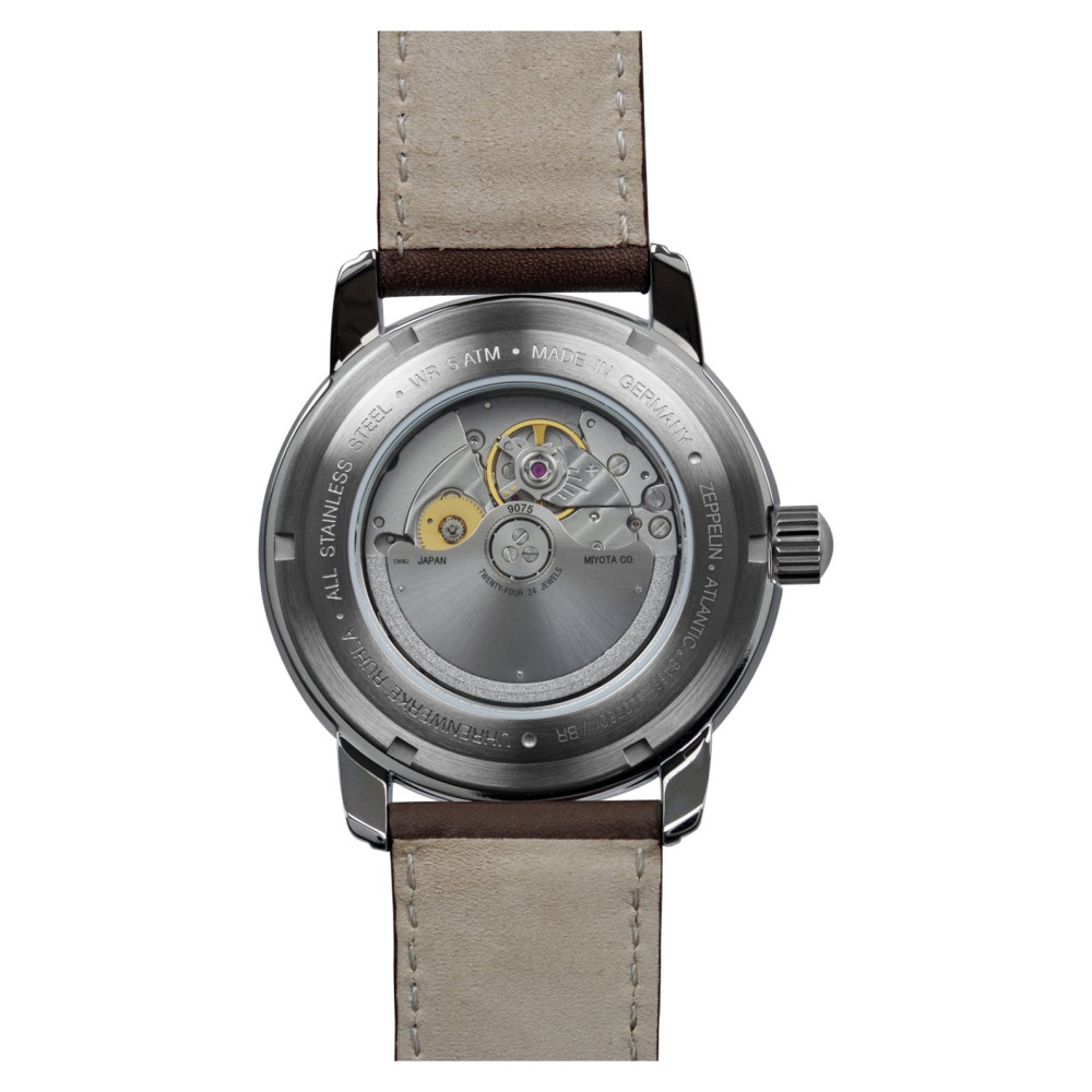 Zeppelin 8468-3 Atlantic Automatic GMT - zegarek męski 7