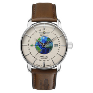 Zeppelin 8468-5 Atlantic Automatic GMT - zegarek męski