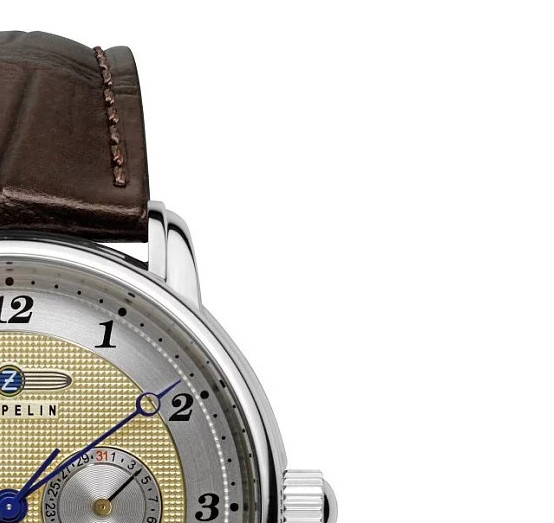 Zeppelin 85365 Friedrichshafen Day-Date Moonphase - zegarek męski 5