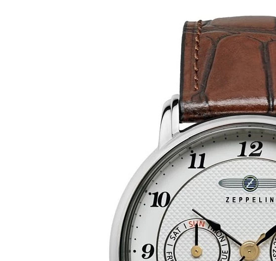 Zeppelin 85371 Friedrichshafen Lady Day-Date Moonphase - zegarek męski 4