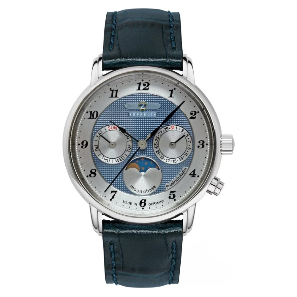 Zeppelin 85373 Friedrichshafen Lady Day-Date Moonphase - zegarek damski 1