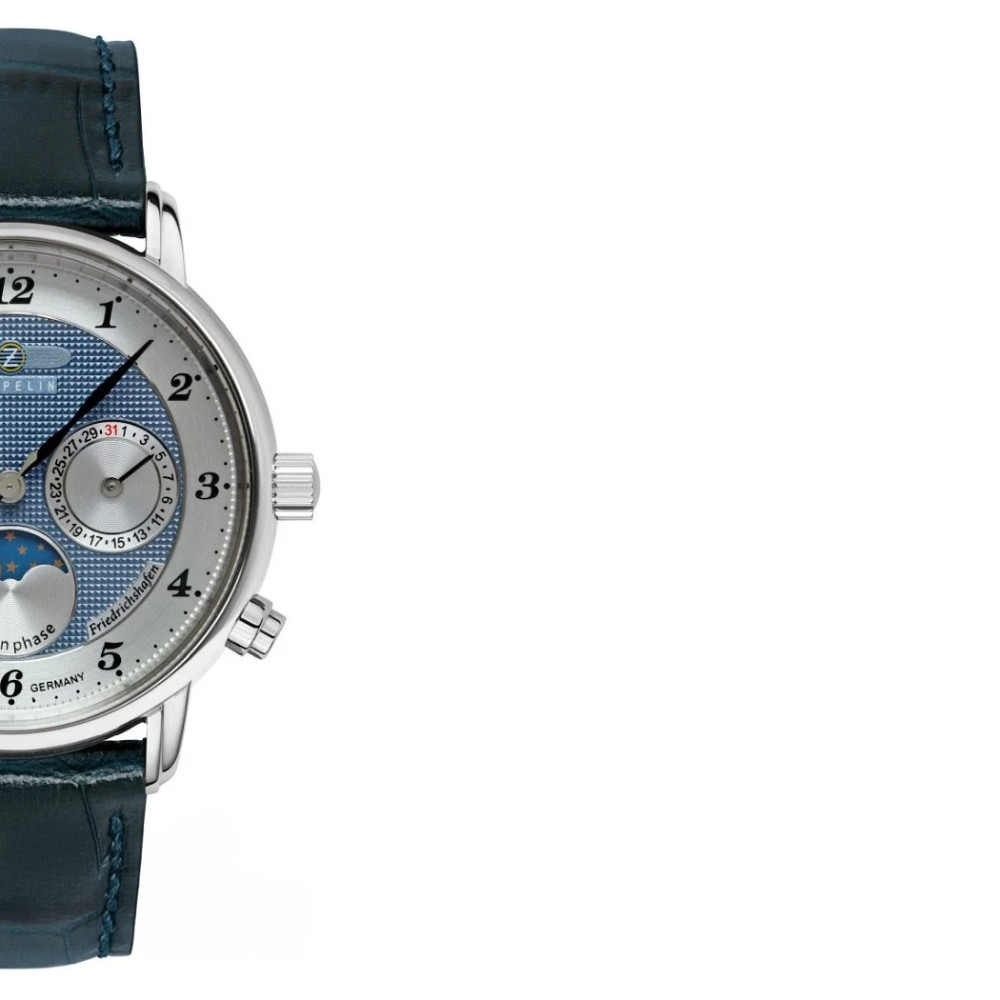 Zeppelin 85373 Friedrichshafen Lady Day-Date Moonphase - zegarek damski 6