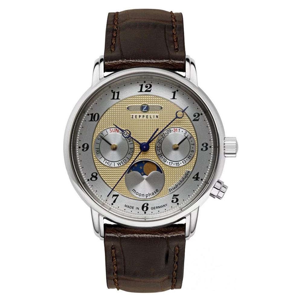 Zeppelin 85375 Friedrichshafen Lady Day-Date Moonphase - zegarek męski 1