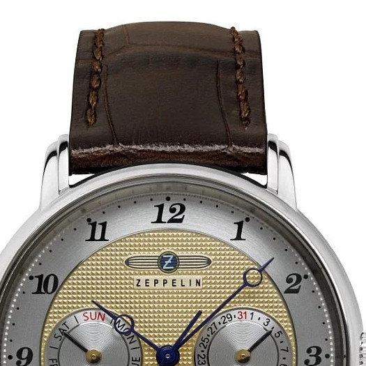 Zeppelin 85375 Friedrichshafen Lady Day-Date Moonphase - zegarek męski 3