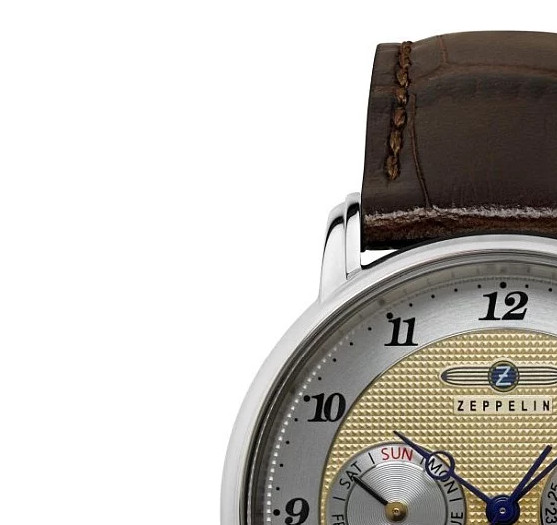Zeppelin 85375 Friedrichshafen Lady Day-Date Moonphase - zegarek męski 4