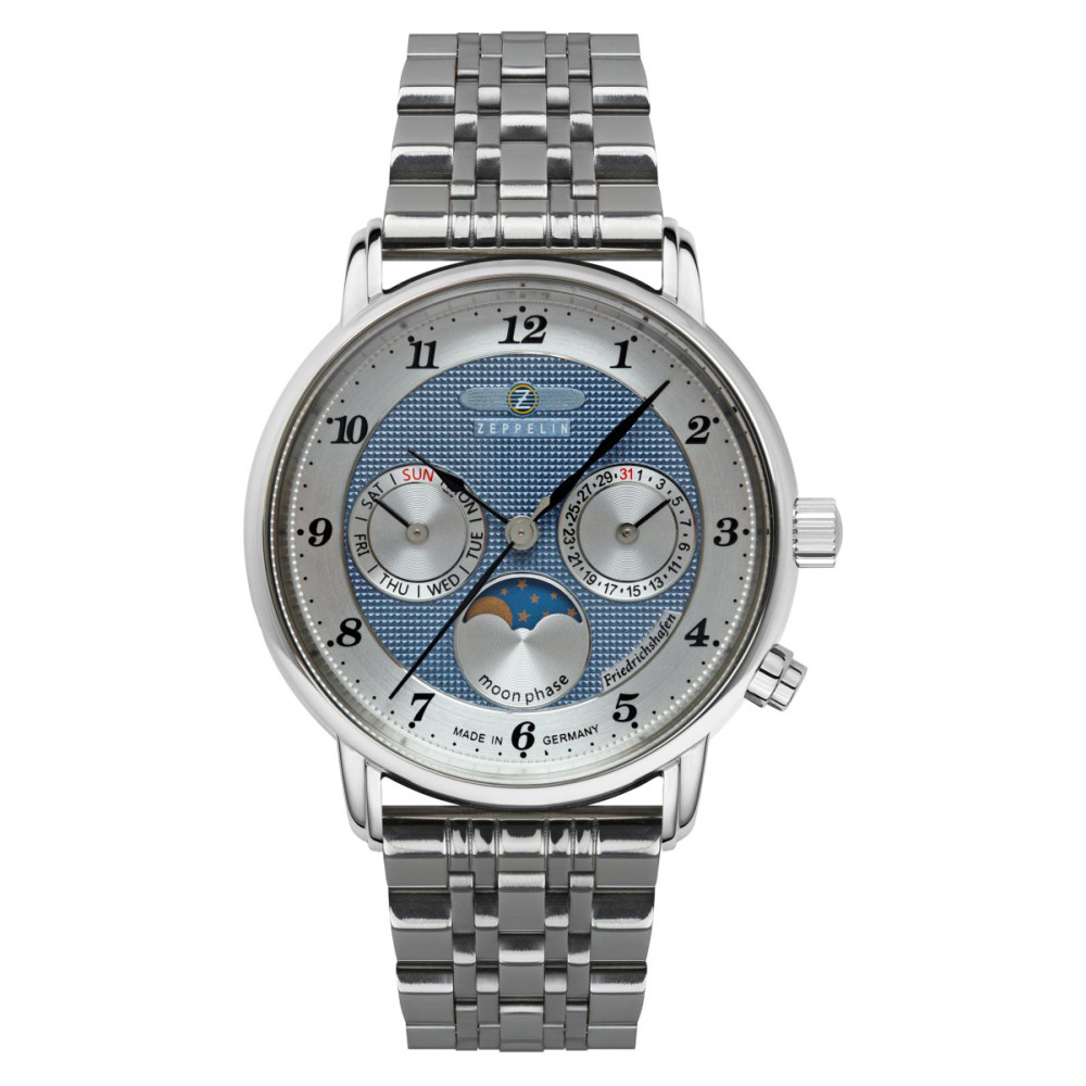 Zeppelin 8537M3 Quartz Moonphase - zegarek męski 1