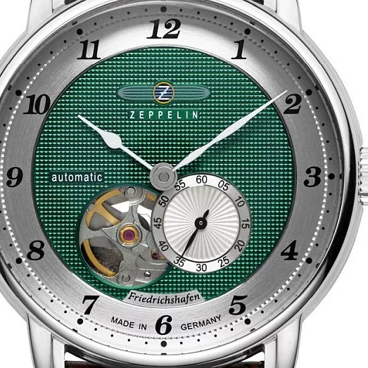 Zeppelin 85662 Friedrichshafen Automatic Open-Heart - zegarek męski 2