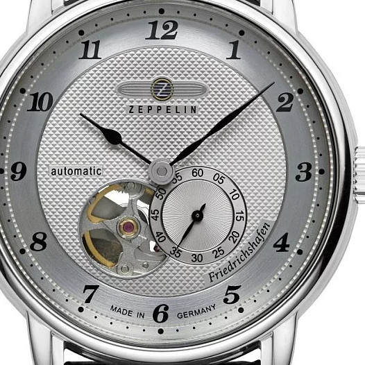 Zeppelin 85664 Friedrichshafen Automatic Open-Heart - zegarek męski 2