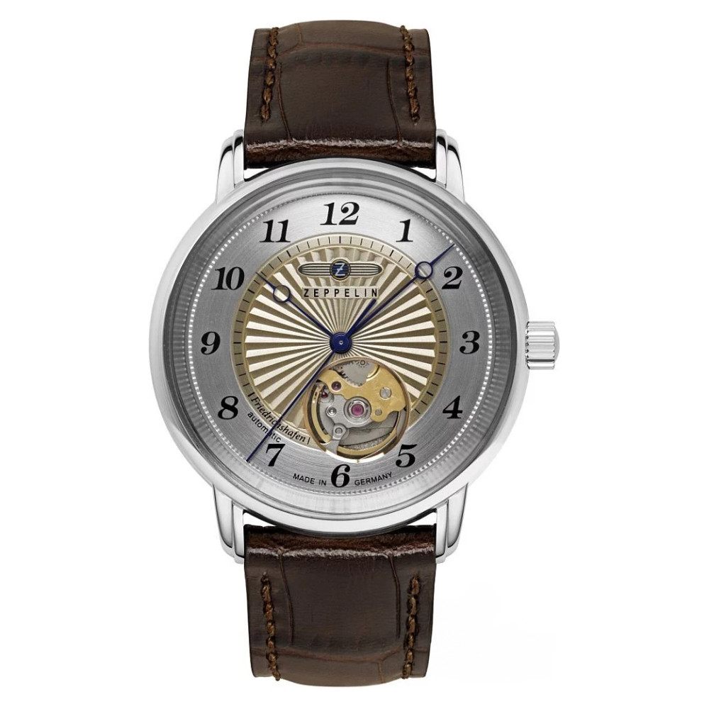 Zeppelin 85675 Friedrichshafen Lady Open-Heart Automatic - zegarek damski 1