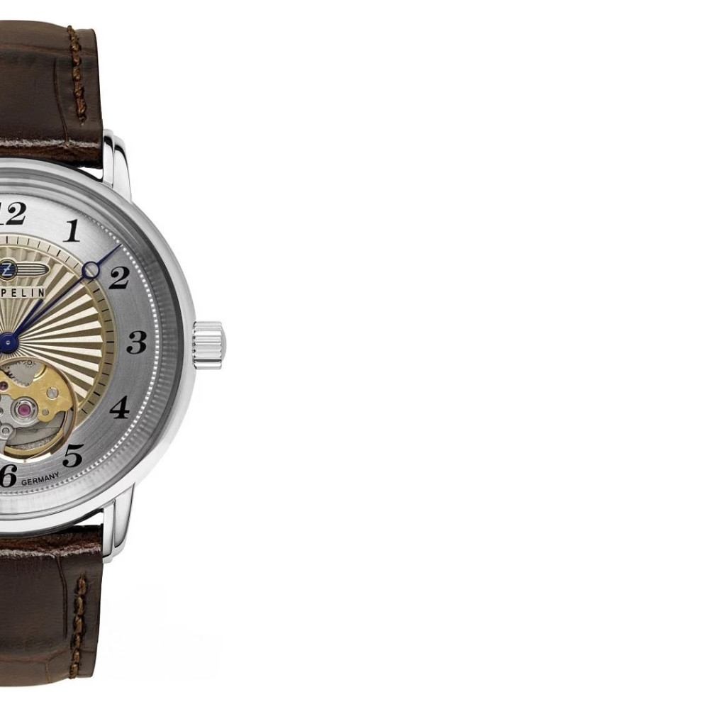Zeppelin 85675 Friedrichshafen Lady Open-Heart Automatic - zegarek damski 6