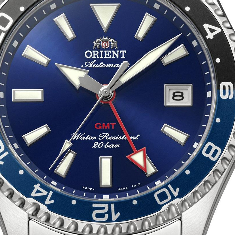 Orient RA-BC0003L30B Mako GMT - zegarek męski 2
