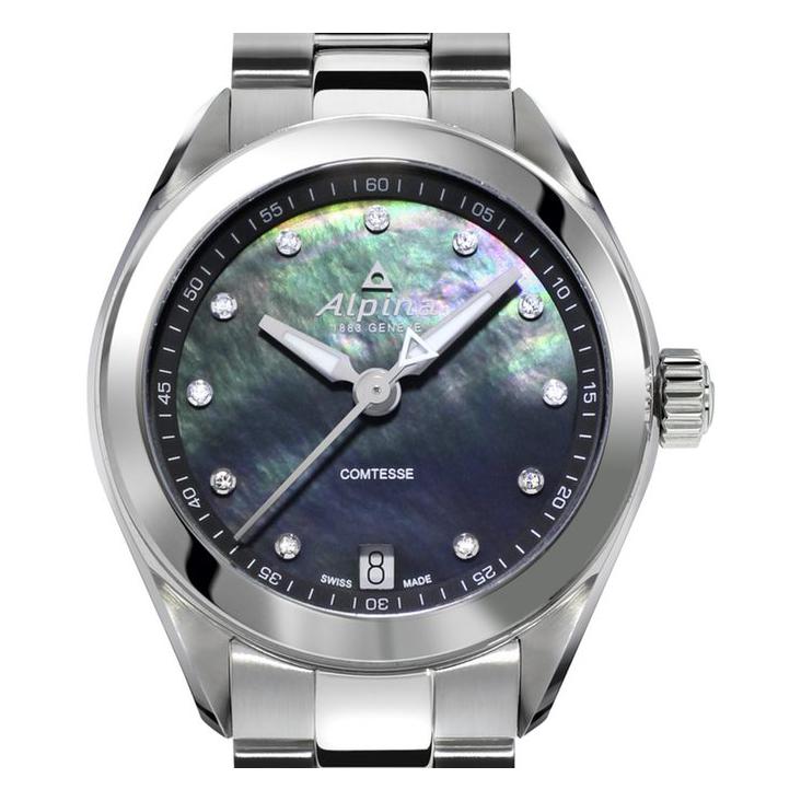Alpina Comtesse Sport Quartz Diamonds AL240MPBD2C6B 7