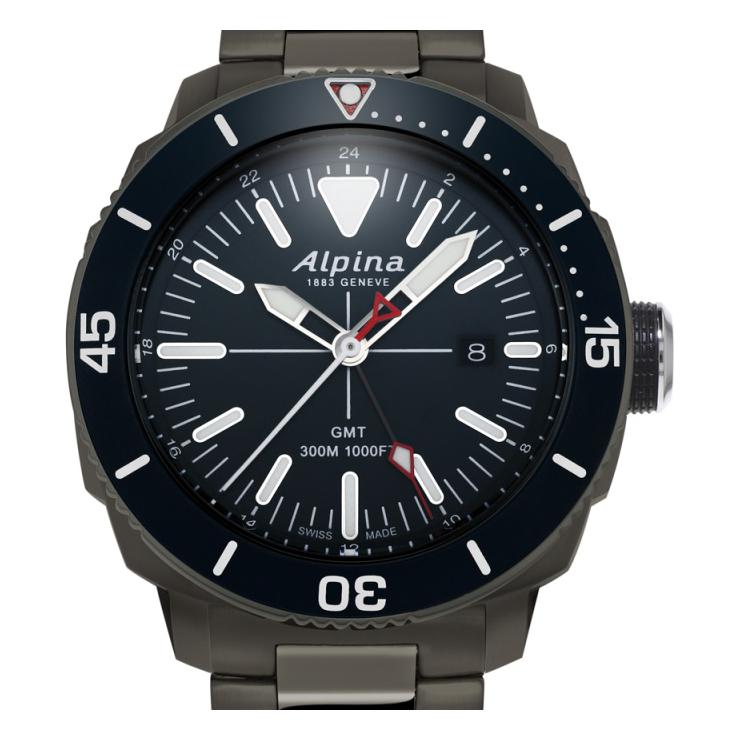 Alpina Seastrong Diver 300 GMT AL247LNN4TV6 7