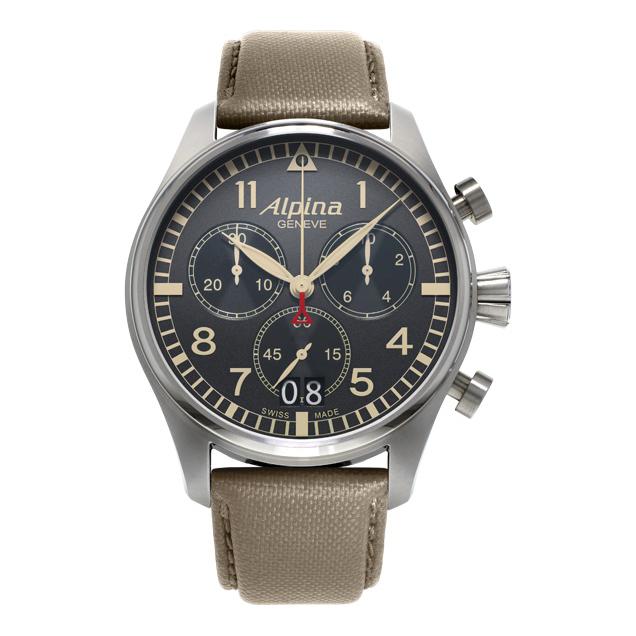 Alpina Startimer Pilot Chronograph Big Date AL372BGR4S6 1