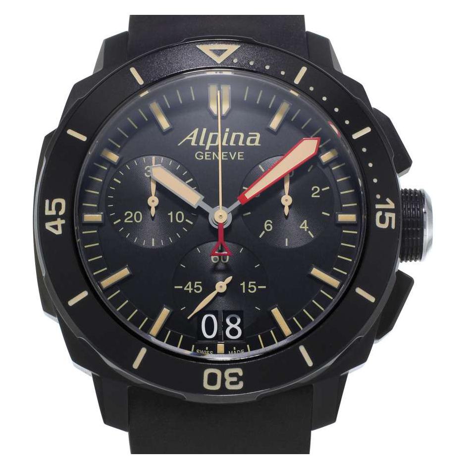 Alpina Seastrong Diver 300 Chronograph AL372LBBG4FBV6 7